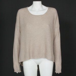 360 Cashmere Brown 100% Cashmere Relaxed Fit Sweater Women's Medium